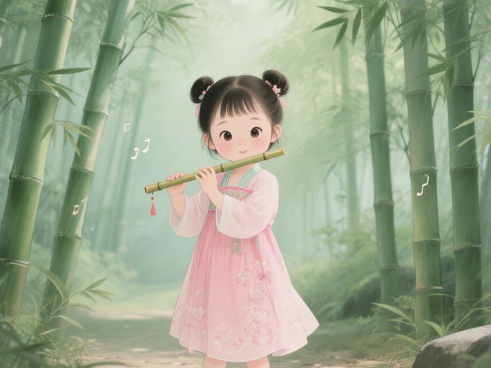 姓殷的古風唯美名字寶寶圖