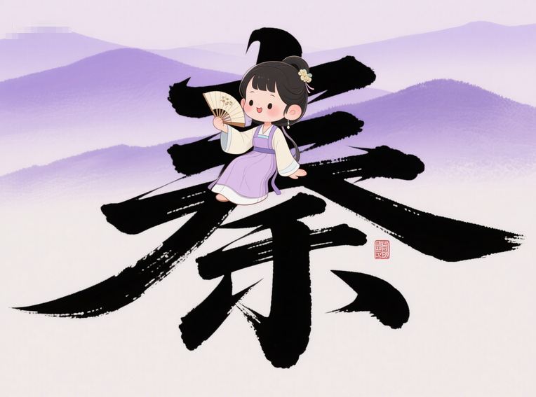 秦姓仙氣清冷女寶寶名字，古風韻味自然流露